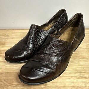 Romika Womens Booties Clogs Shoes Size 40 EU Brown Leather